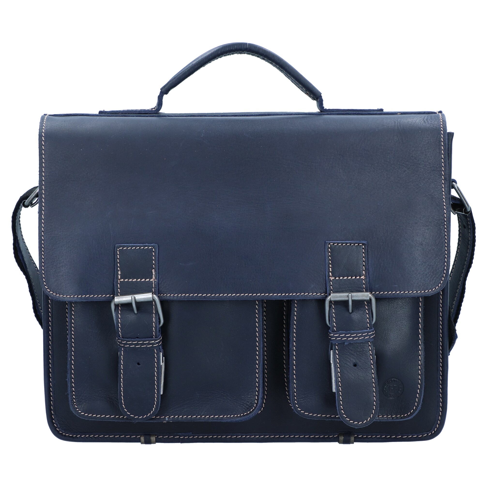 Greenburry Aktentas 'Buffalo' Navy