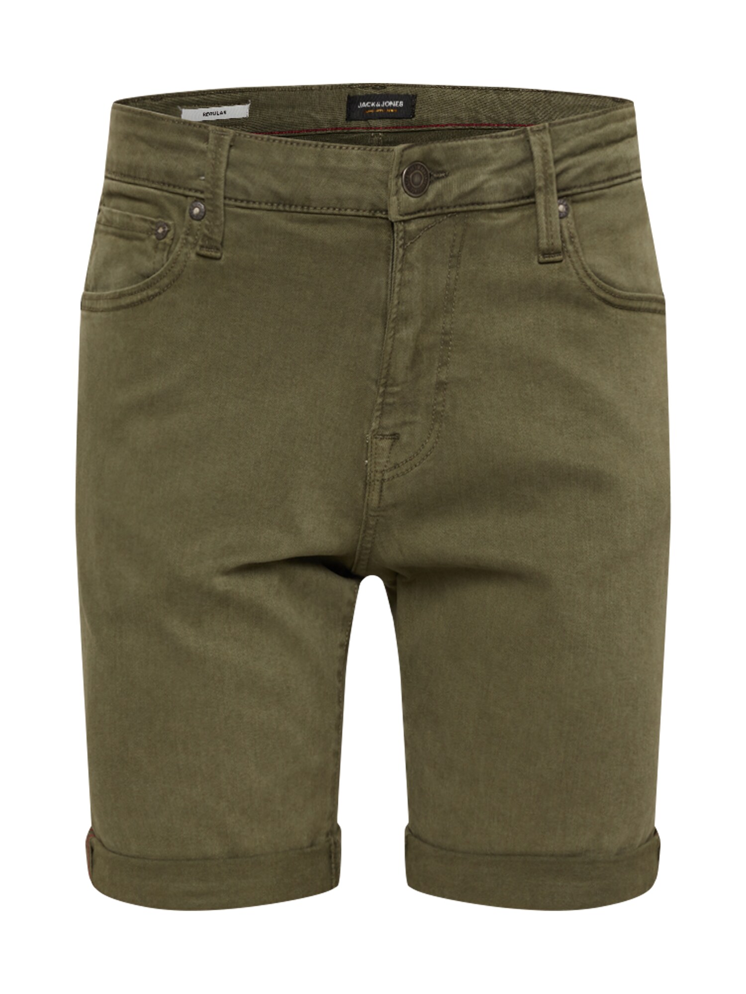 JACK & JONES Džinsai  alyvuogių spalva