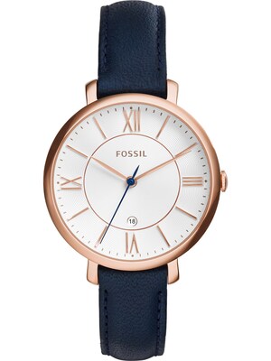 FOSSIL Reloj analógico 'JACQUELINE'  navy / oro rosa