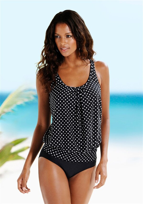 LASCANA, Tankini, fekete, 1 kép a 4 közül