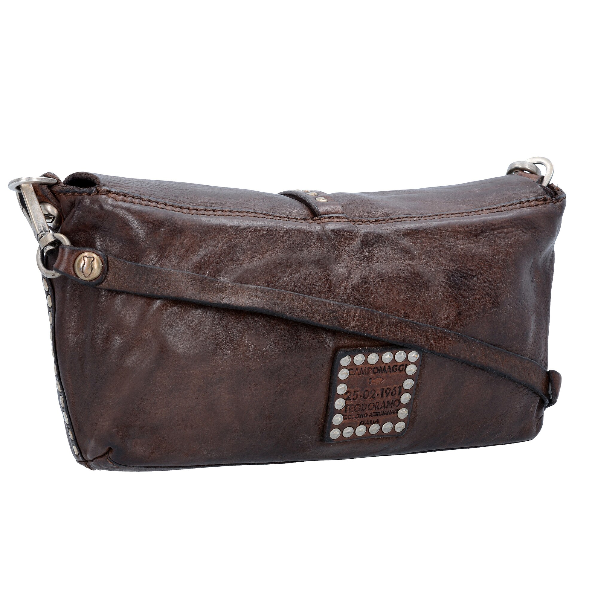 Thumbnail - Campomaggi Traditional Artemisia Mini Bag Schultertasche Leder 24 cm