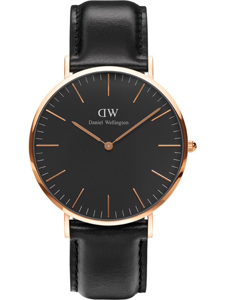 Daniel Wellington Uhr Herren Größe One Size rosegold / schwarz