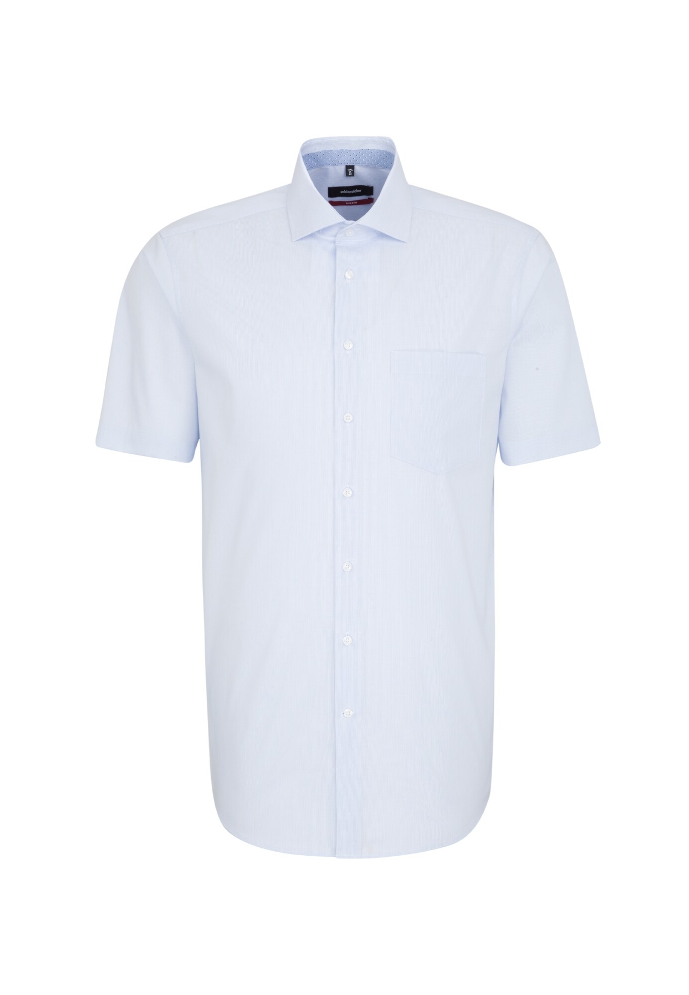 Seidensticker Heren Zakelijk Overhemd Modern Blauw seidensticker kopen in de aanbieding