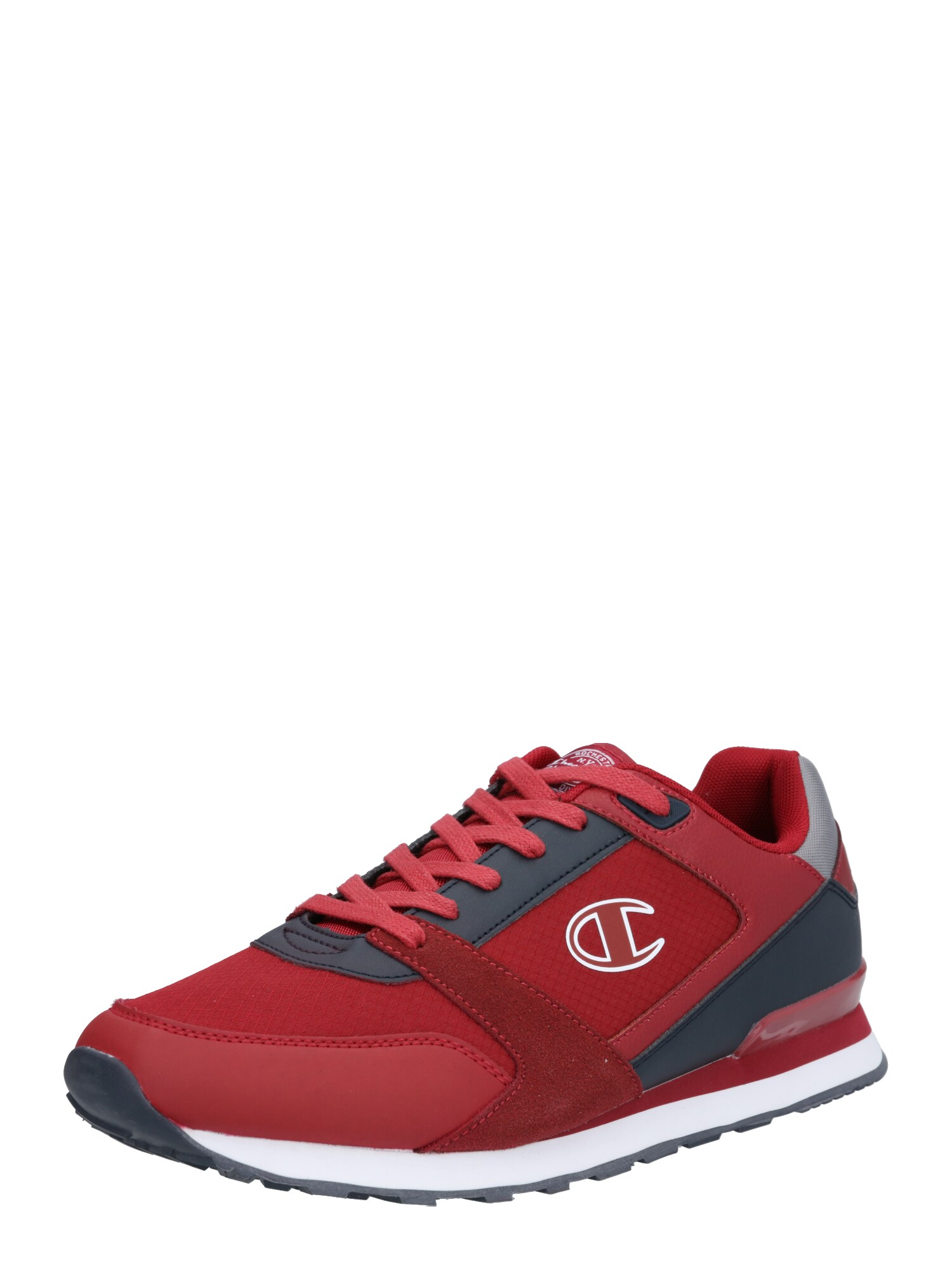 Champion Authentic Athletic Apparel Sportbačiai be auliuko  burgundiško vyno spalva / balta / tamsiai mėlyna jūros spalva / sidabro pilka