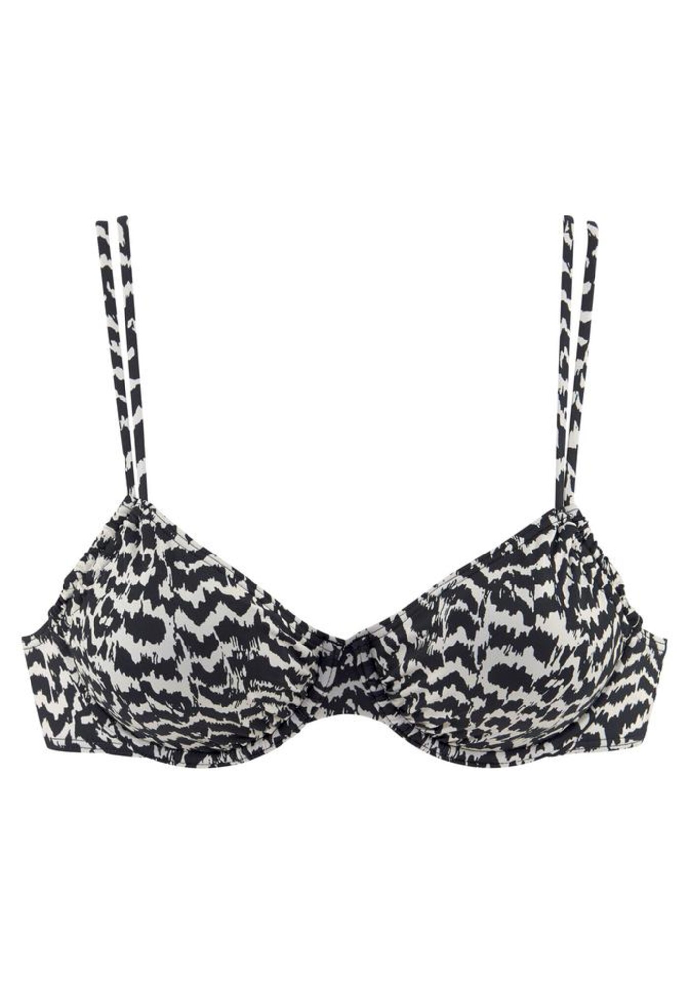 LASCANA Bikinový top  čierna