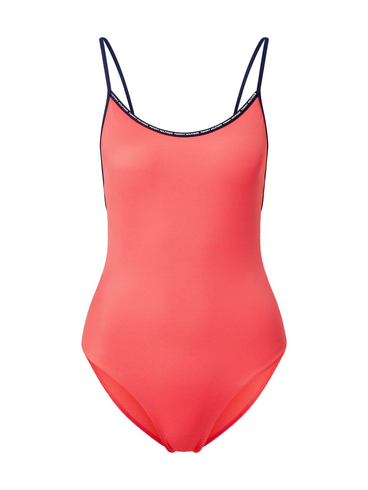 Tommy Hilfiger Underwear Maudymosi kostiumėlis 'ONE-PIECE'  indigo spalva / lašišų spalva