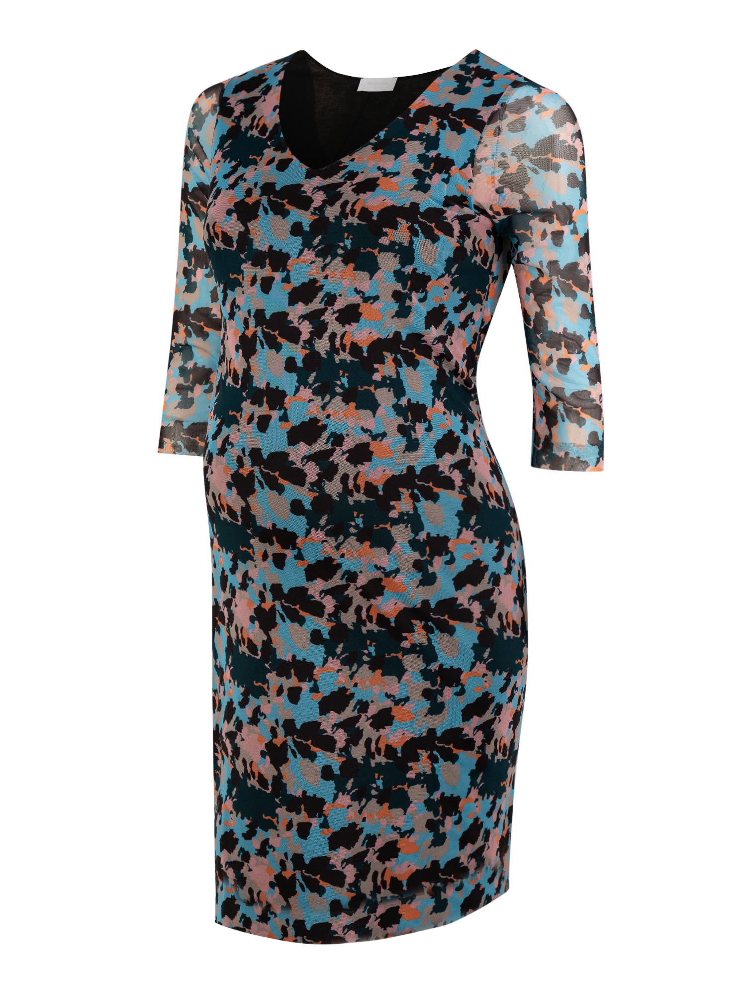 MAMALICIOUS Suknelė 'MLALLY 3/4 JERSEY ABK DRESS'  šviesiai mėlyna