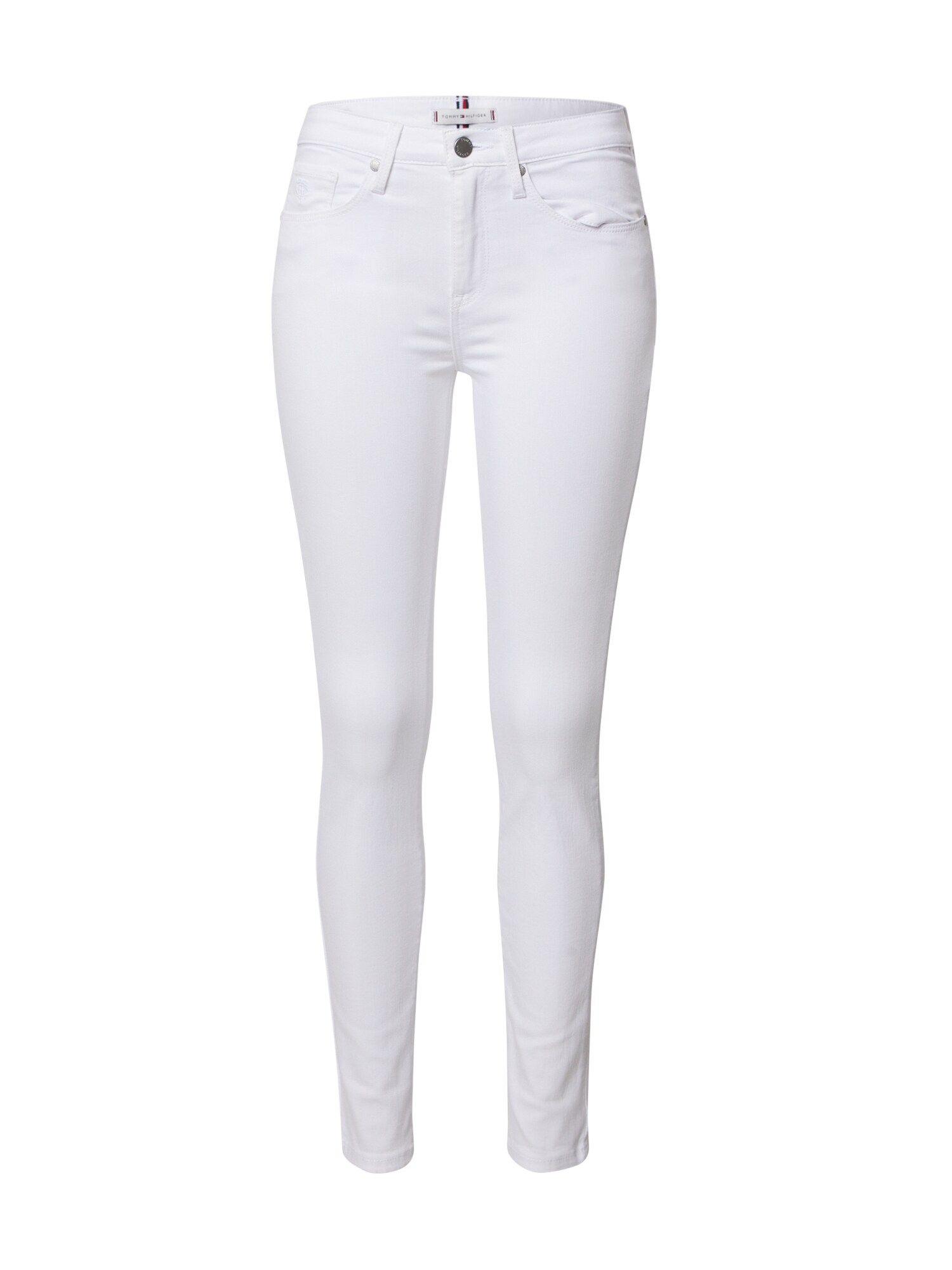 TOMMY HILFIGER Džinsai 'COMO SKINNY RW A CLR'  balta