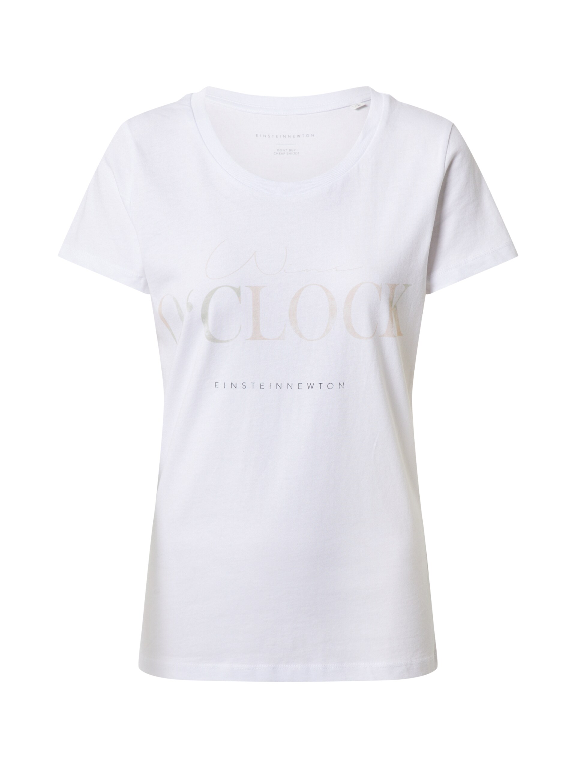 EINSTEIN & NEWTON T-shirt 'Wine o'clock' blandade färger / rosé dam