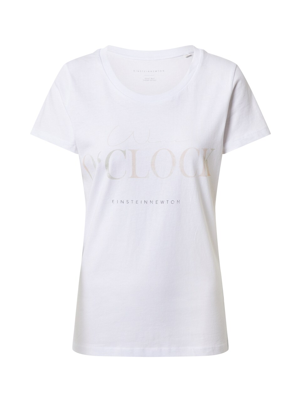 T-shirt 'Wine o'clock' blandade färger / rosé