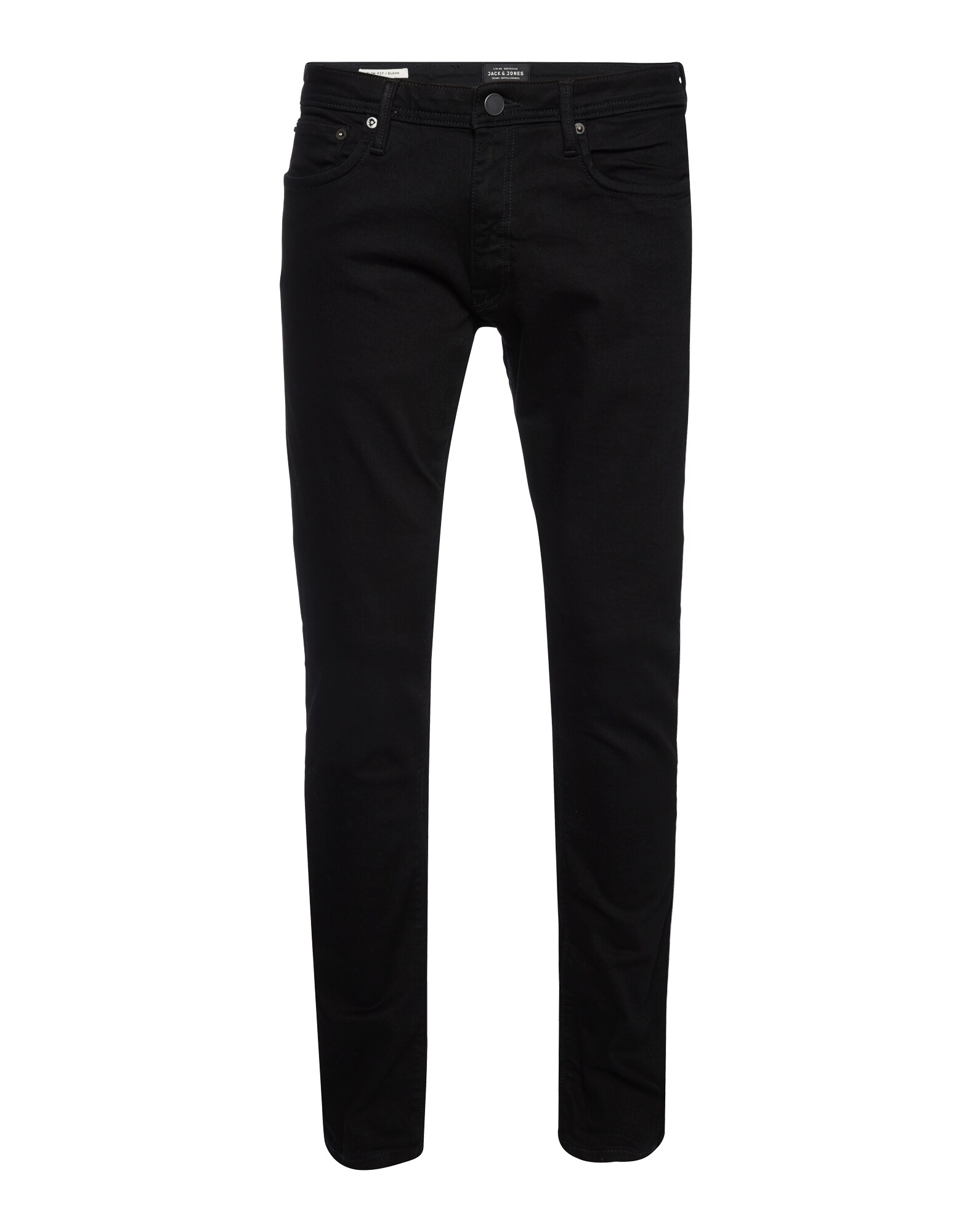 JACK & JONES Džinsai 'JJIGLENN JJFELIX AM 046 LID NOOS'  juoda