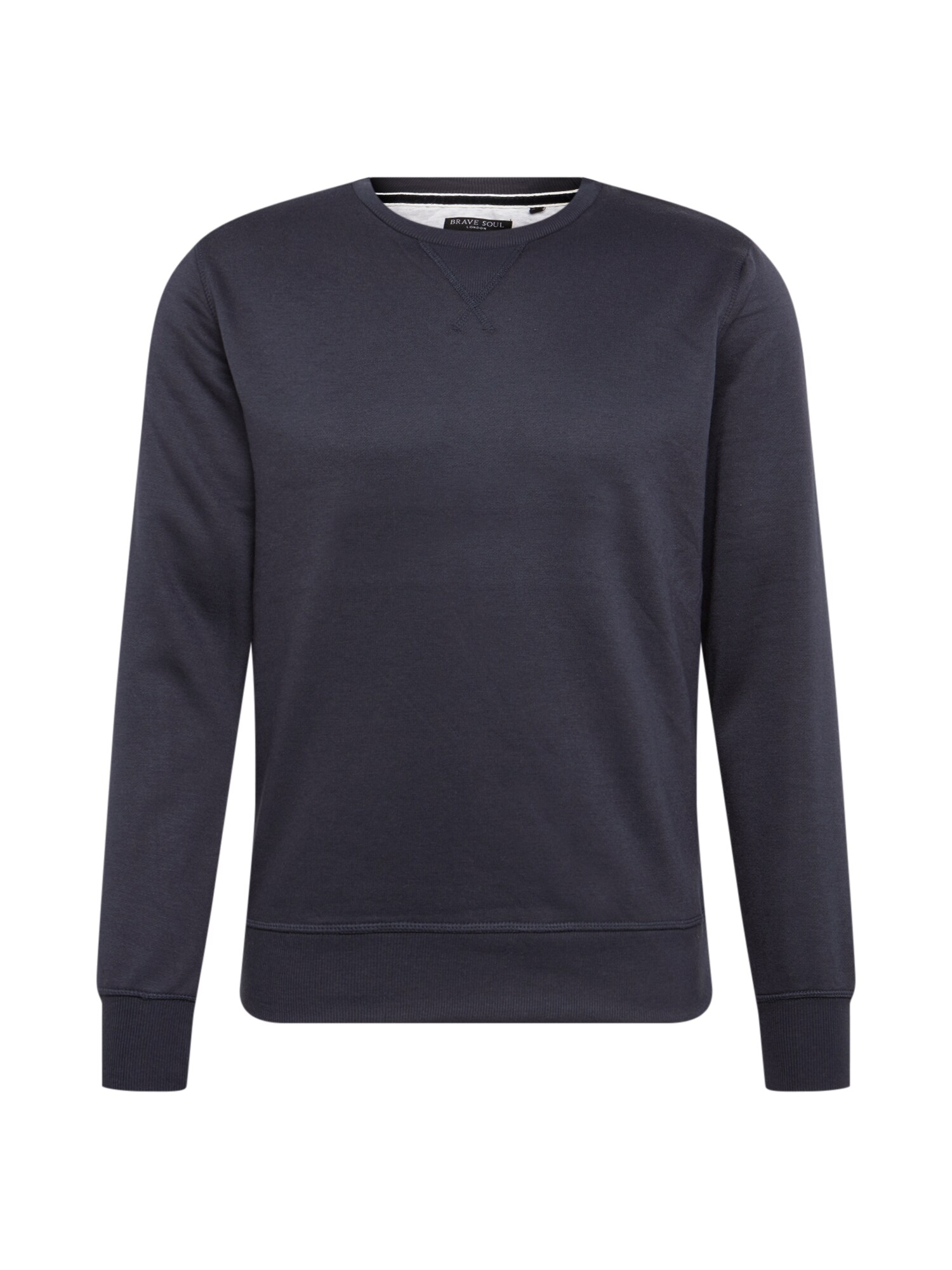 Brave Soul Heren Sweatshirt Navy brave soul kopen in de aanbieding