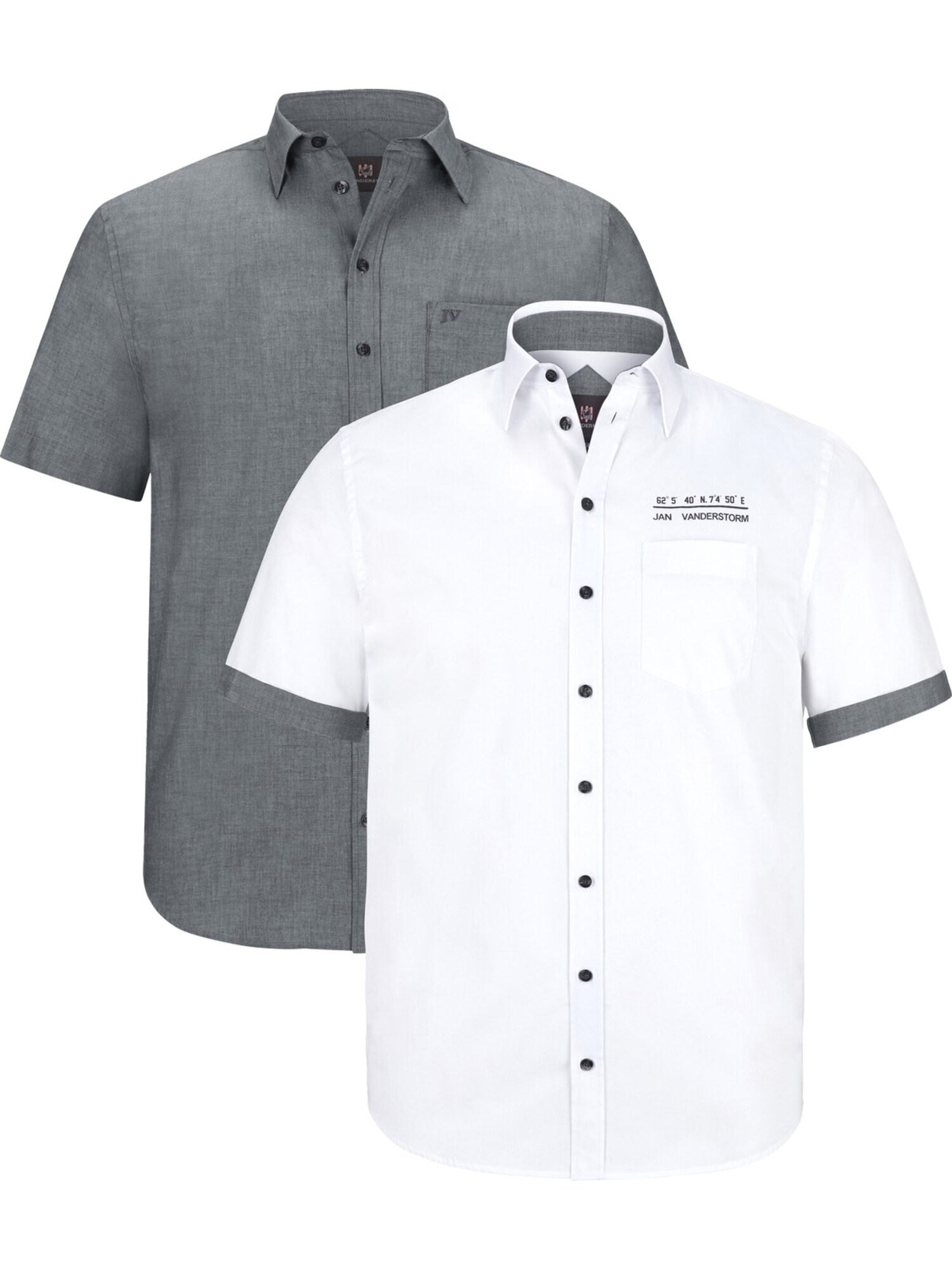 Thumbnail - Jan Vanderstorm Doppelpack Hemd Evin