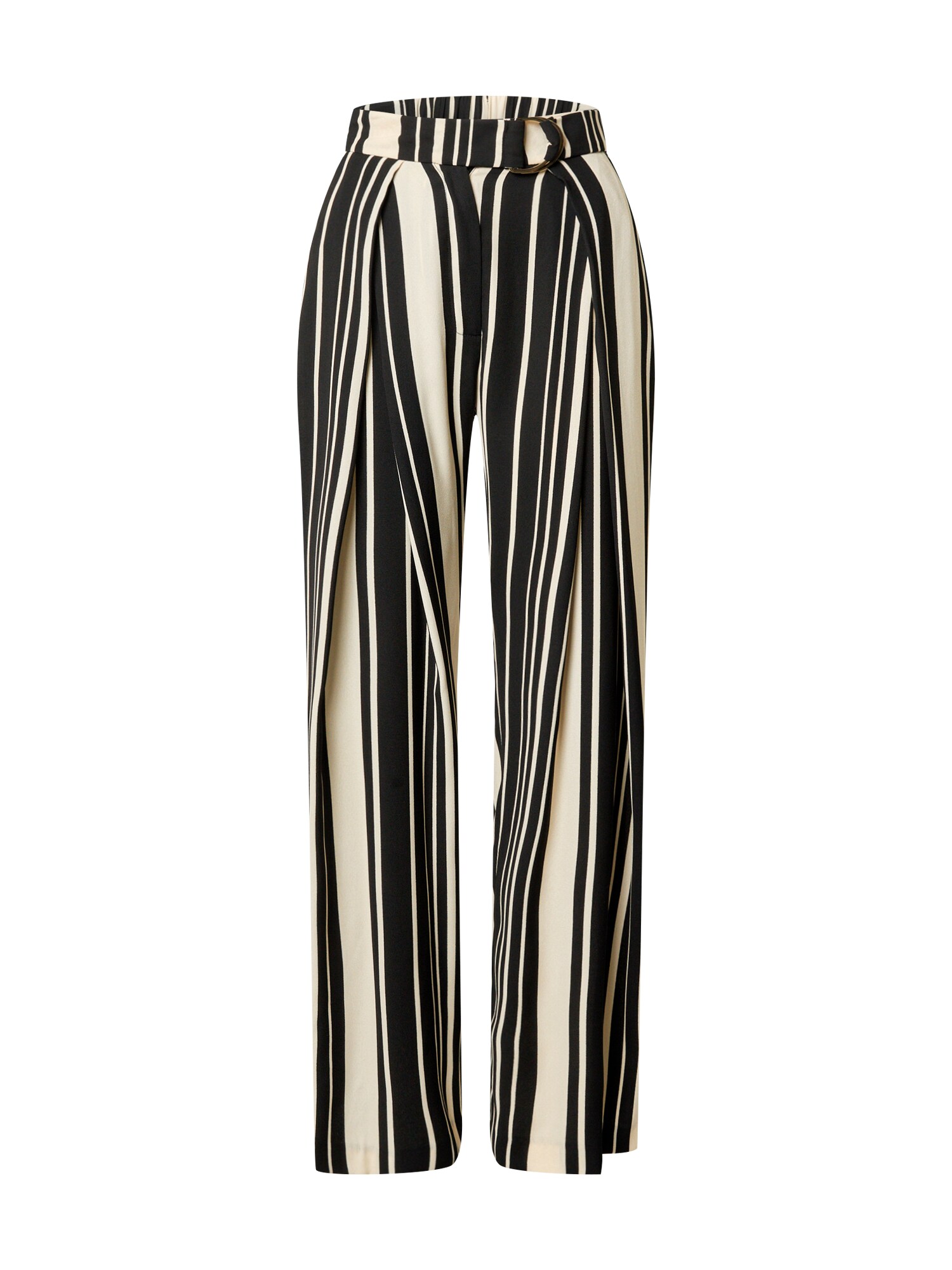 River Island Klostuotos kelnės  juoda / balta
