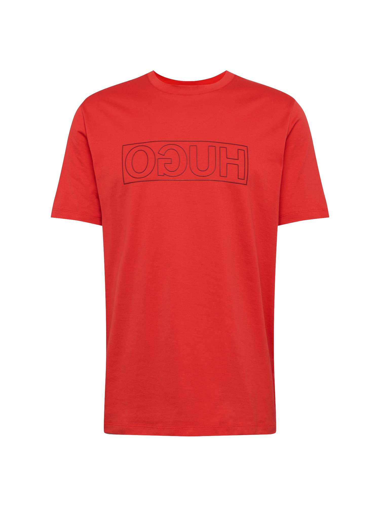 Hugo Heren Shirt Dicagolino Rood hugo kopen in de aanbieding