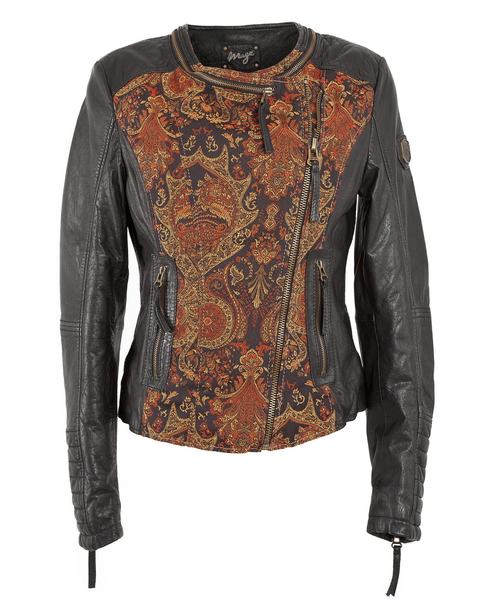 Maze Dames Tussenjas Sidford Donkeroranje Zwart maze kopen in de aanbieding