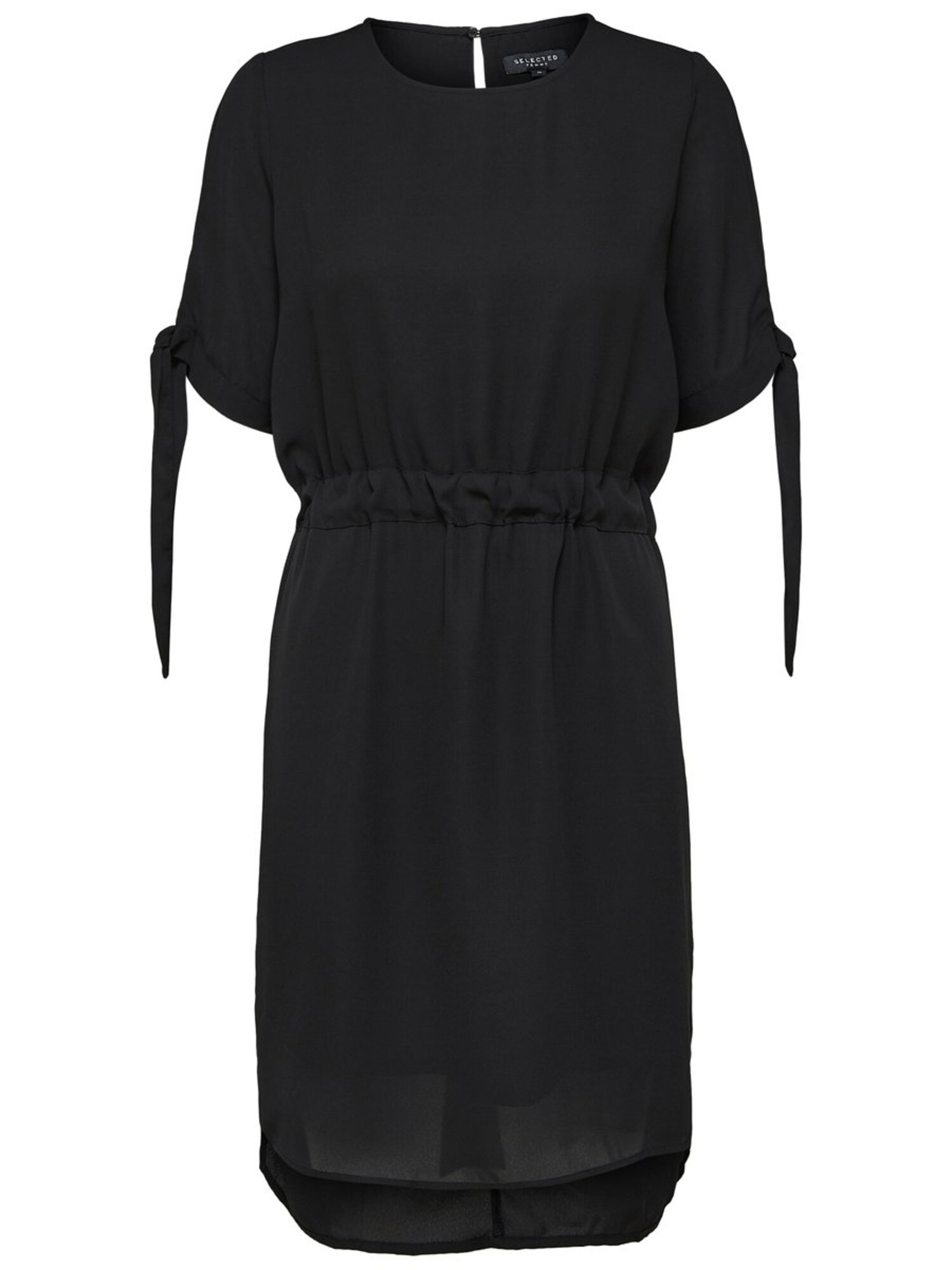 Selected Femme Dames Zomerjurk Zwart selected femme kopen in de aanbieding