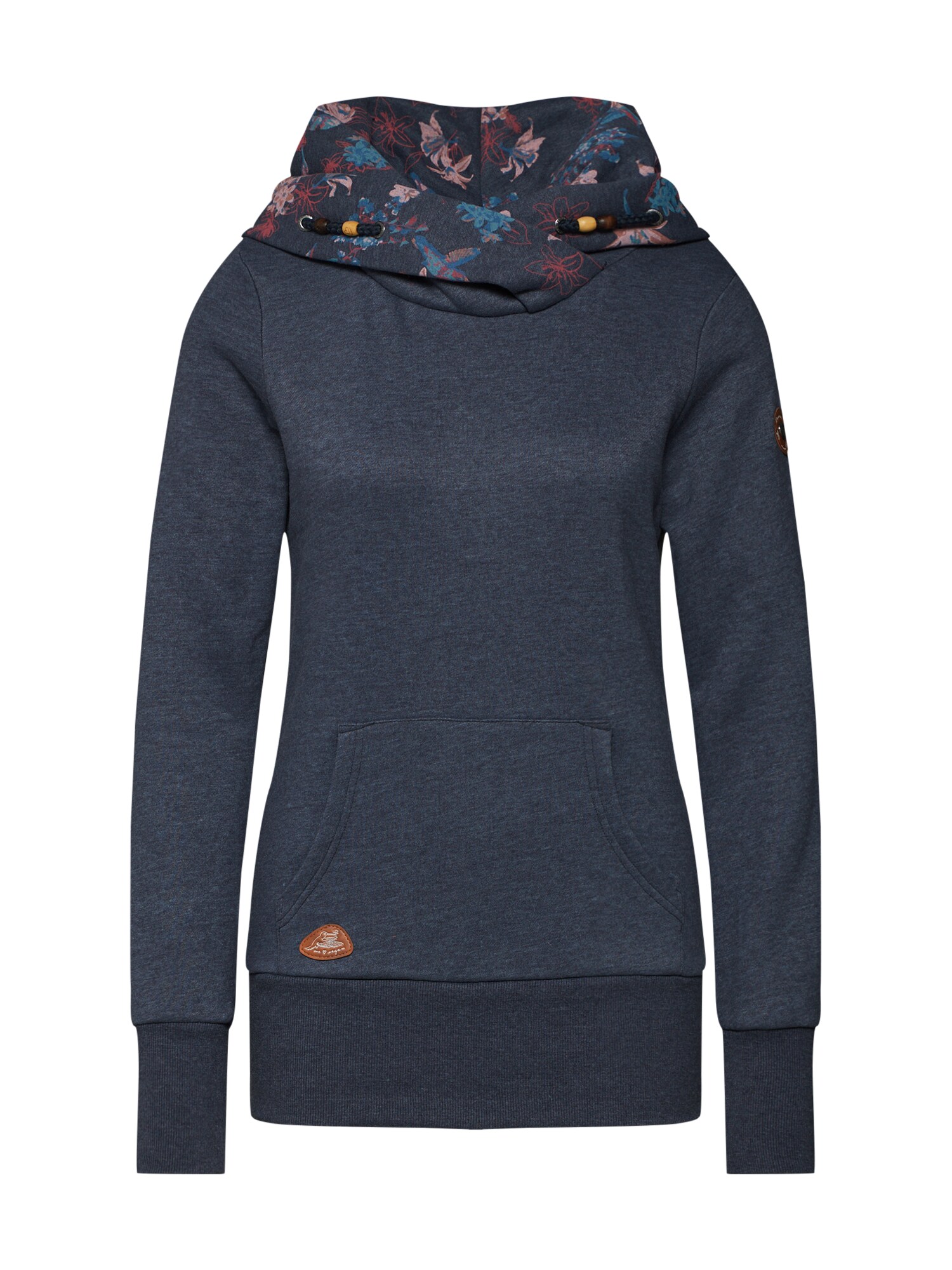 Ragwear Dames Sweatshirt Angelina Navy Gemengde Kleuren ragwear kopen in de aanbieding