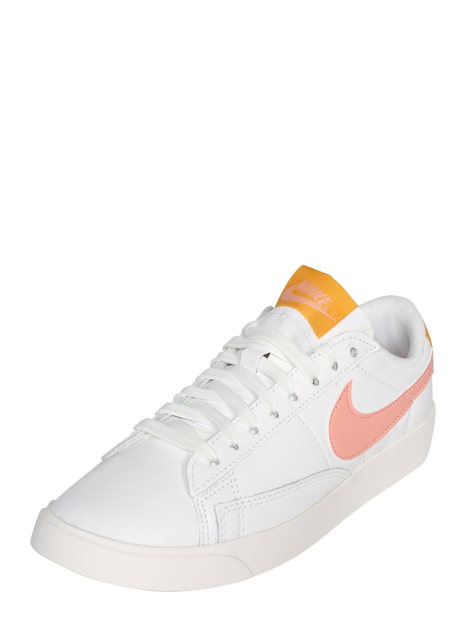 Nike Sportswear Sportbačiai be auliuko 'Blazer'  balta / koralų splava