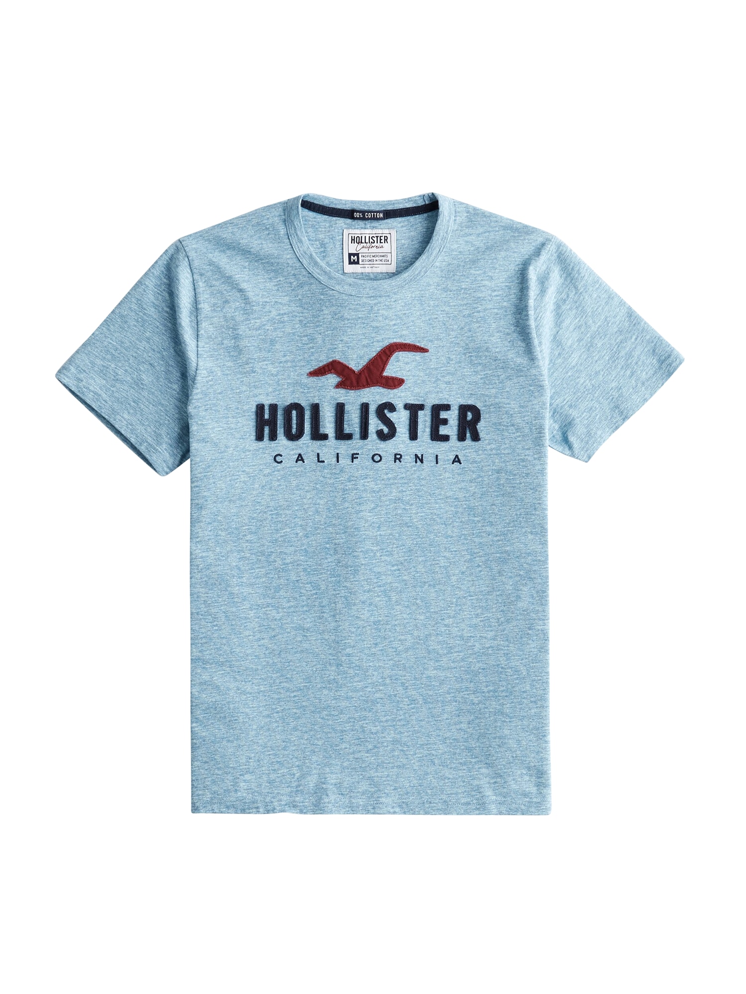 HOLLISTER Shirt blau