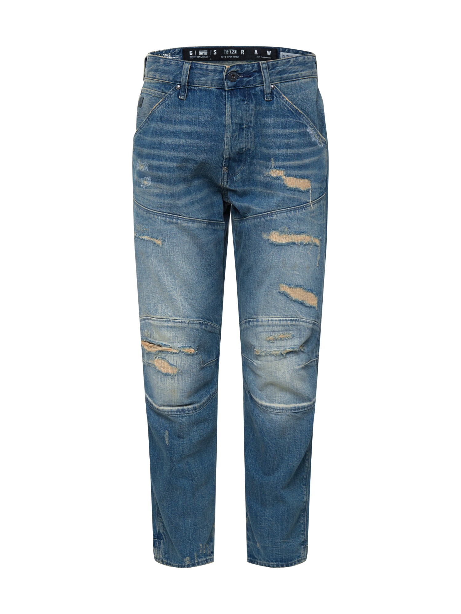 G-Star RAW Džinsai '5620 3D Original Relaxed tapered'  tamsiai (džinso) mėlyna
