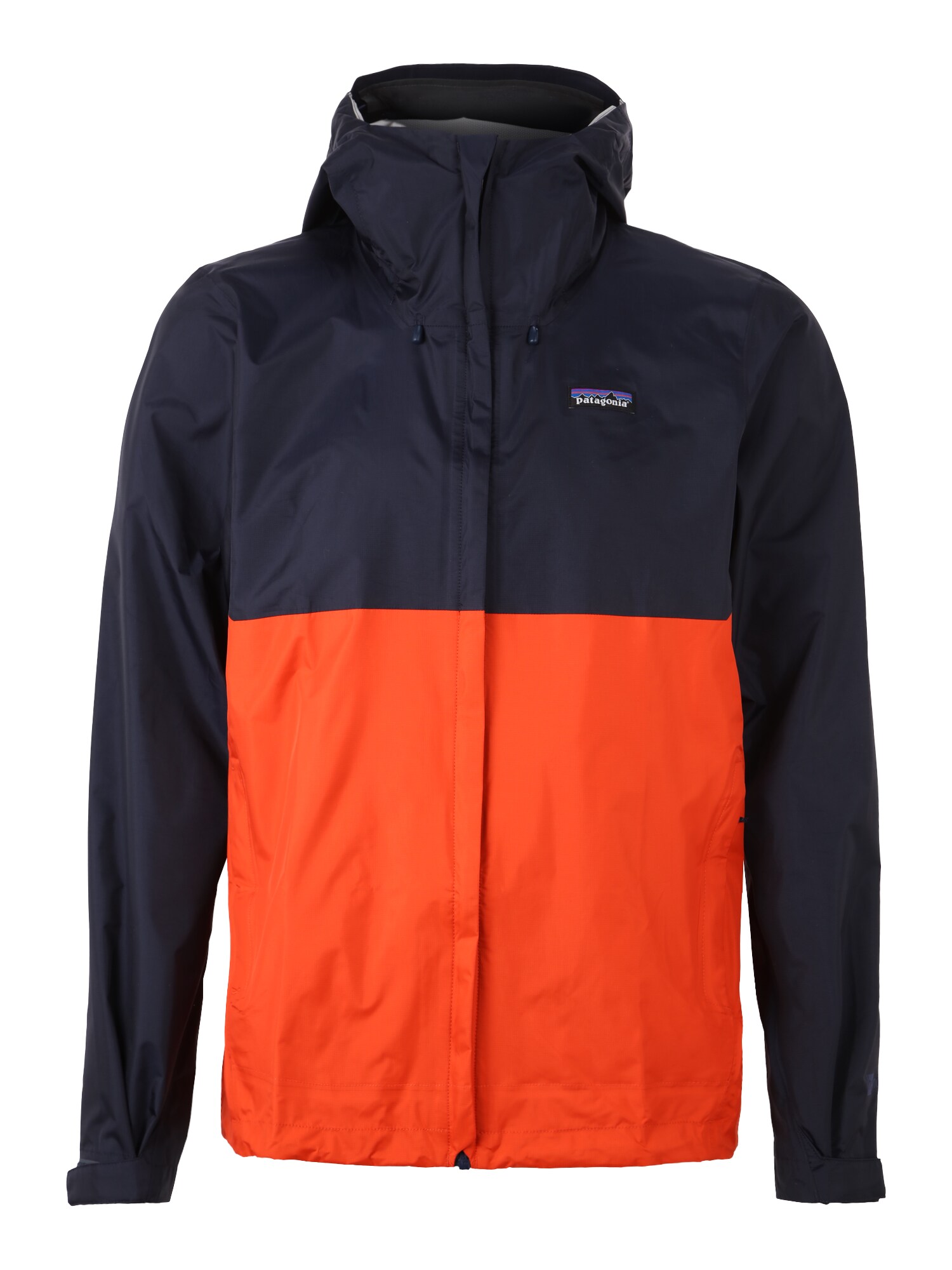 Patagonia Heren Outdoorjas Torrentshell Blauw Rood patagonia kopen in de aanbieding