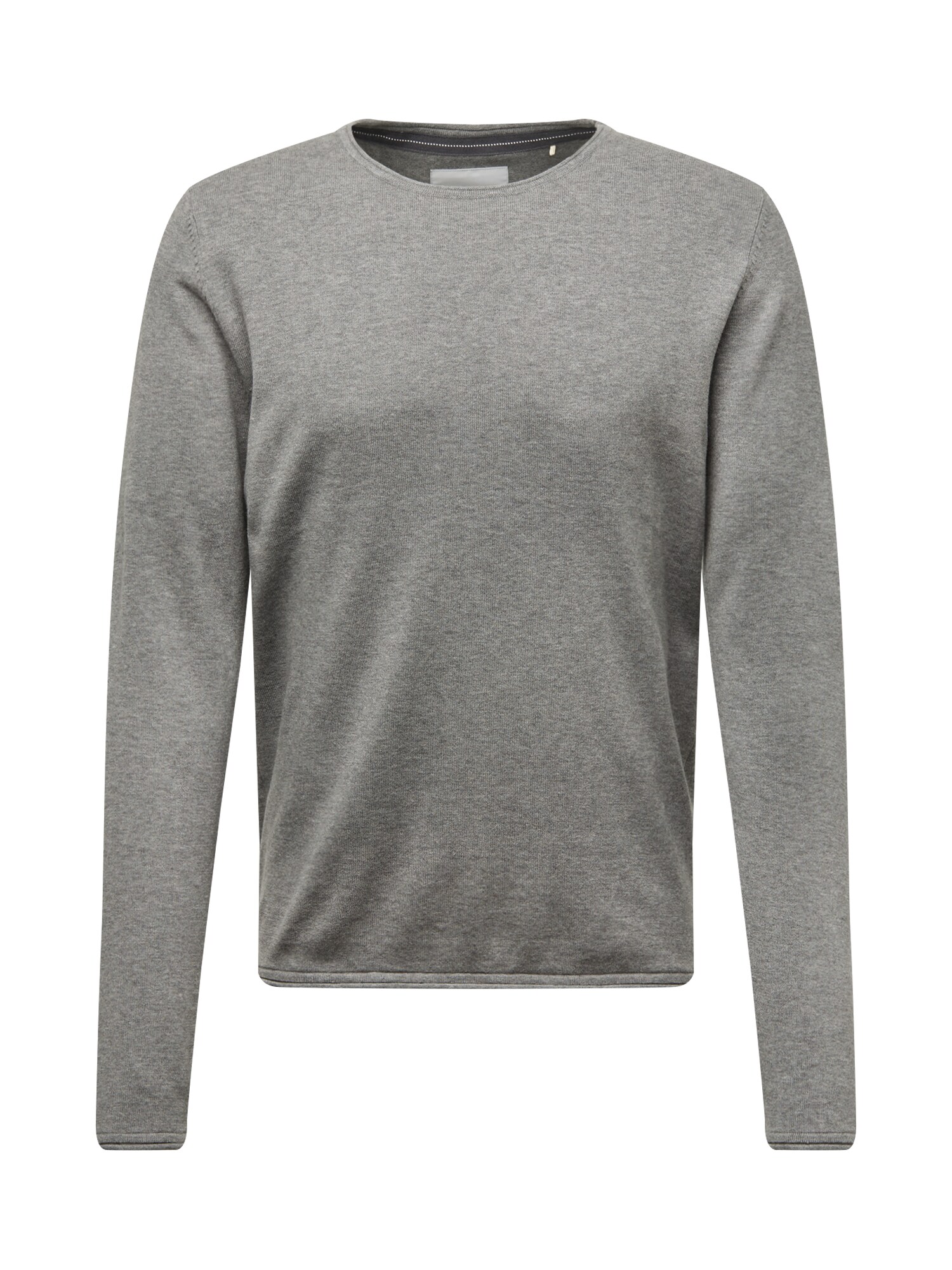 EDC BY ESPRIT Megztinis 'basic cnk'  pilka