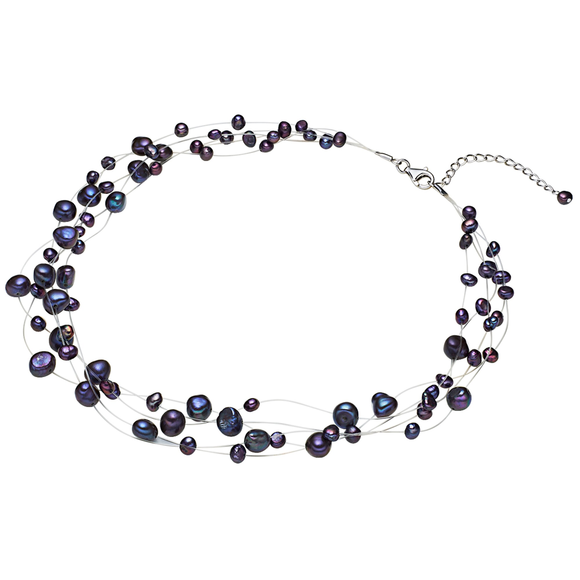 Valero Pearls Cadena azul oscuro