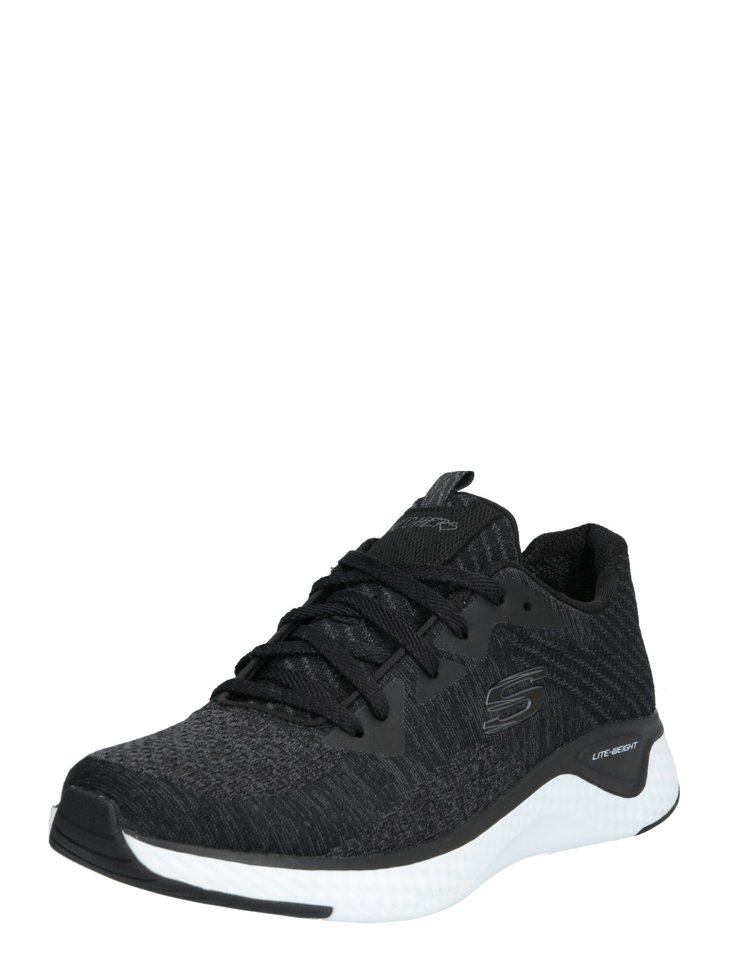 SKECHERS Sportbačiai be auliuko 'Solar Fuse - Brisk Escape'  juoda