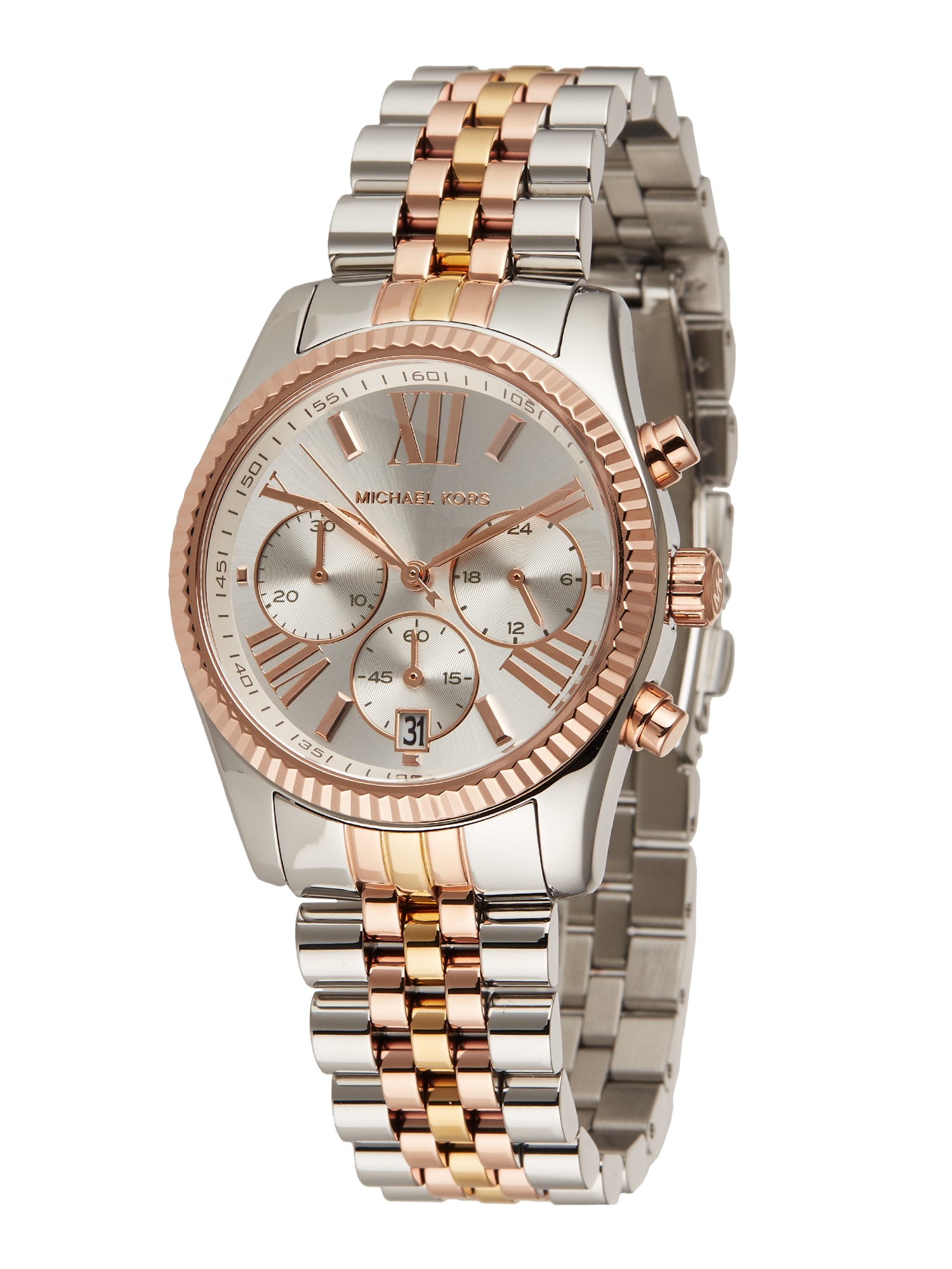 MICHAEL Michael Kors Analóg órák 'Lexington'  arany / ezüst akciós termékkép 1