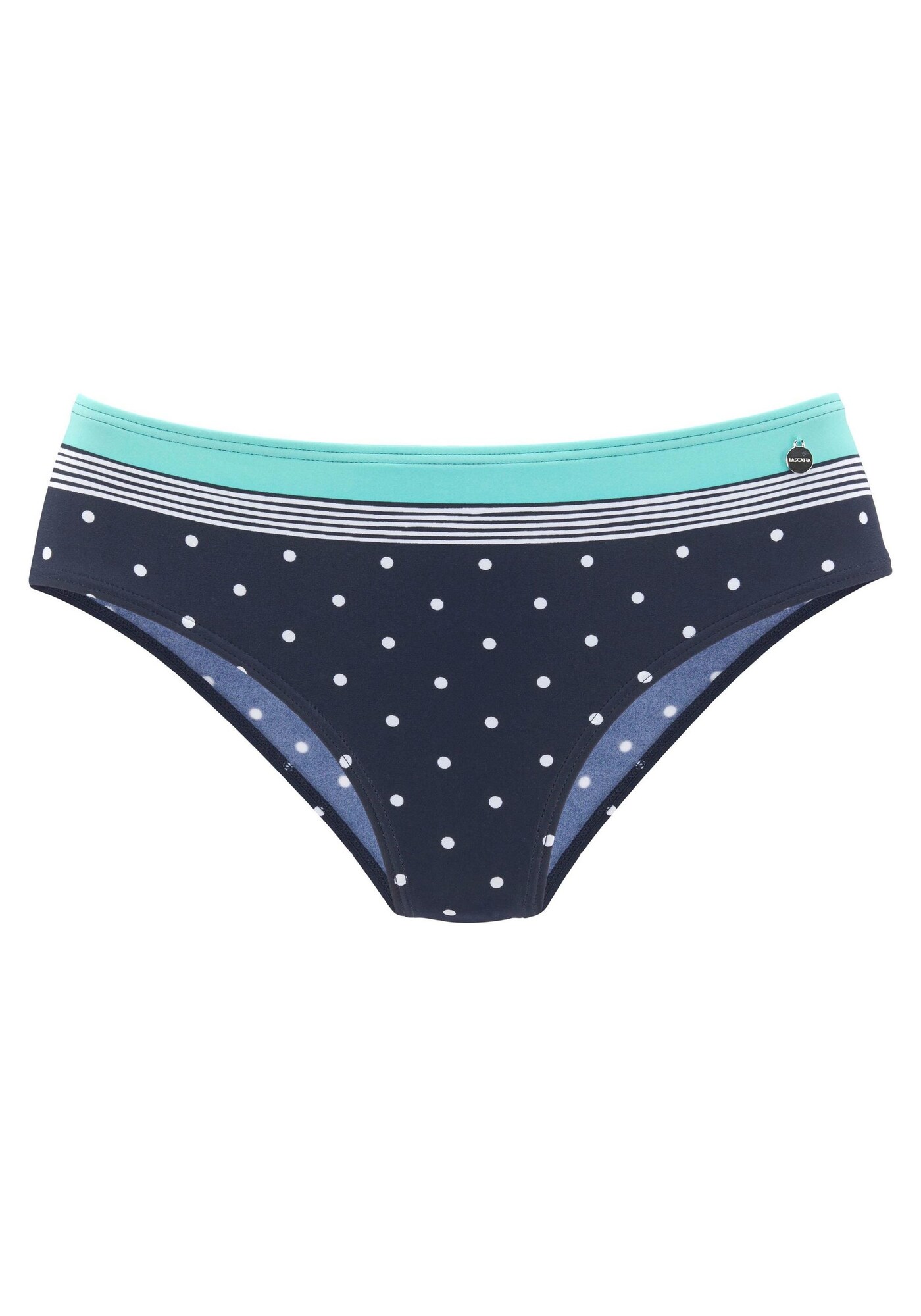 LASCANA Slip costum de baie Monroe LC  turcoaz