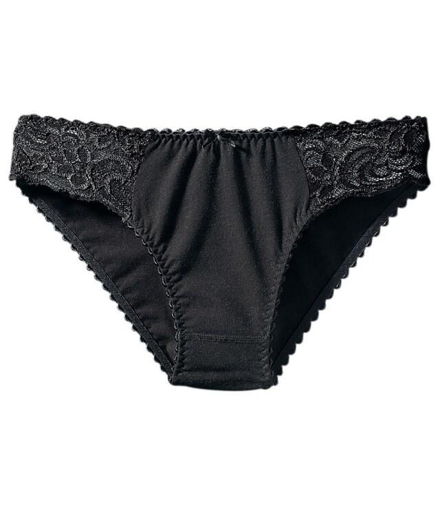PETITE FLEUR, Slip, fekete, 3 kép a 5 közül