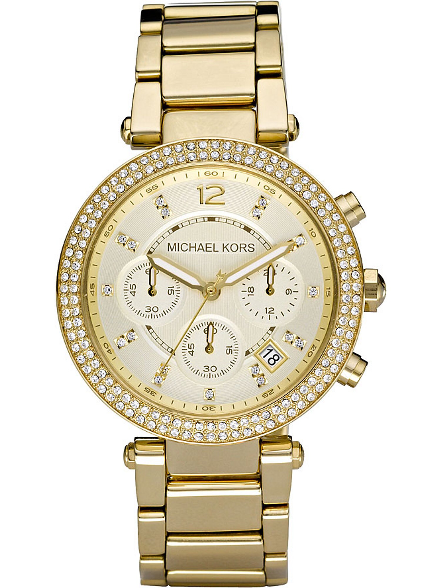 Michael Kors Analoginis (įprastinio dizaino) laikrodis 'PARKER'  auksas