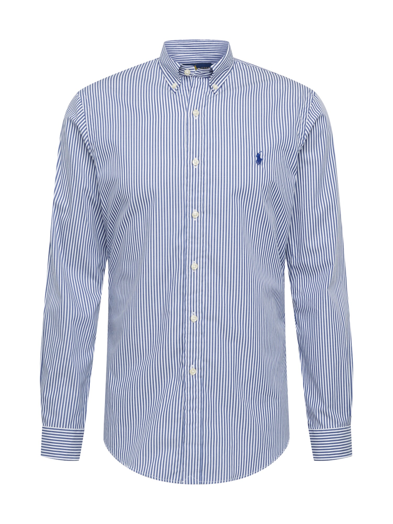 POLO RALPH LAUREN Dalykiniai marškiniai  balta / tamsiai mėlyna