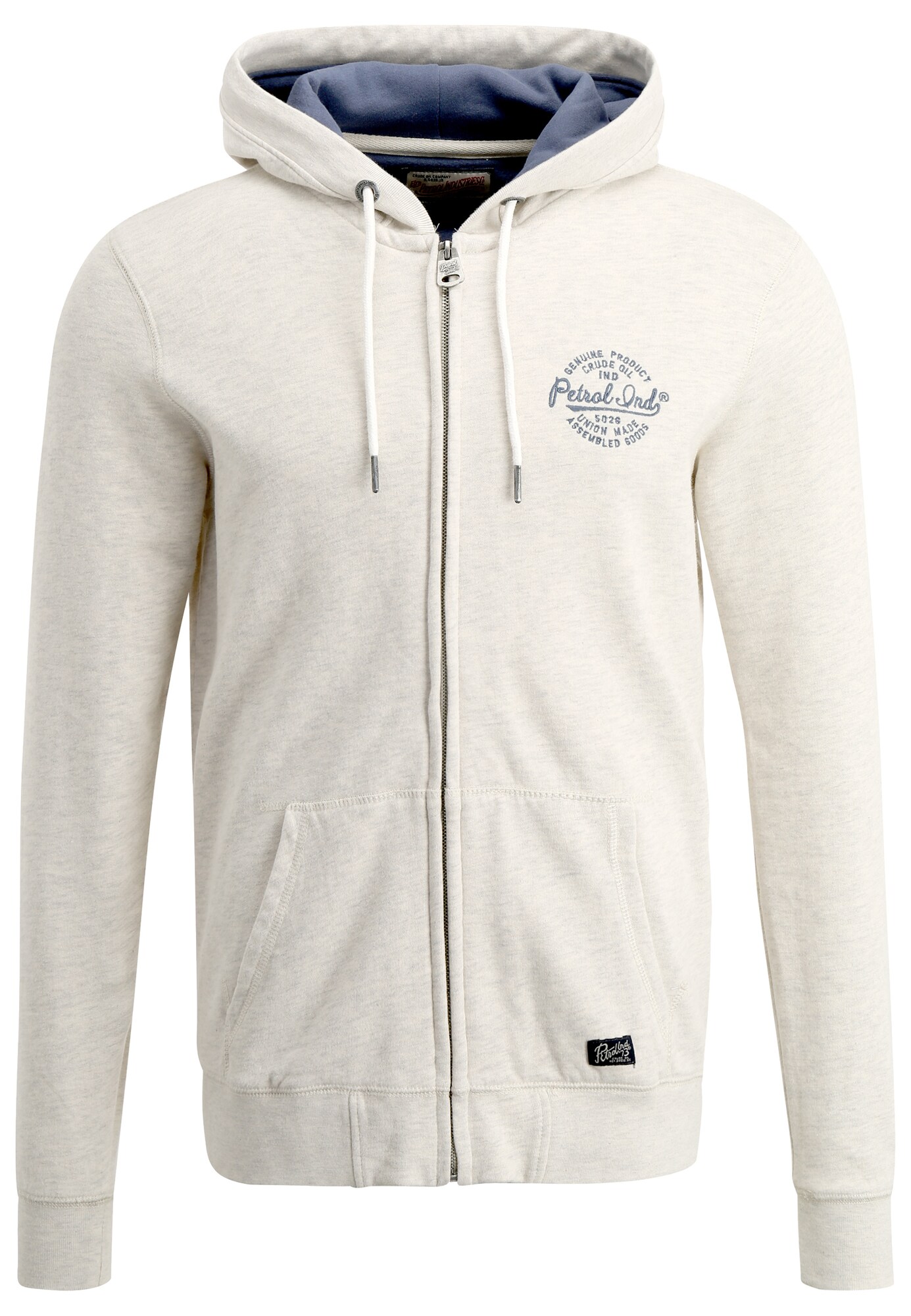 Petrol Industries Heren Sweatvest Parelwit petrol industries kopen in de aanbieding