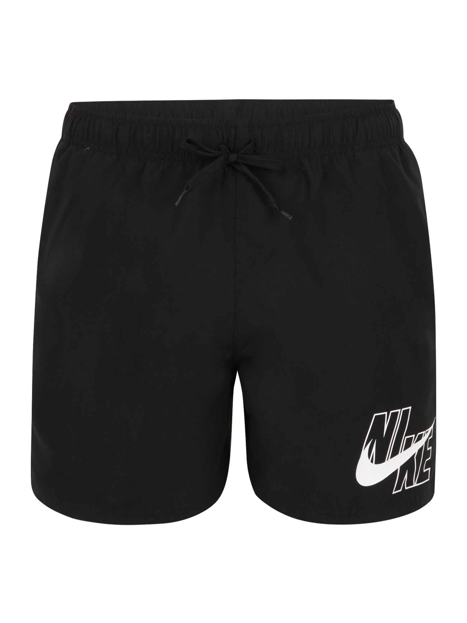 Nike Swim Športové plavky - spodný diel 'Lap 5'  čierna / biela