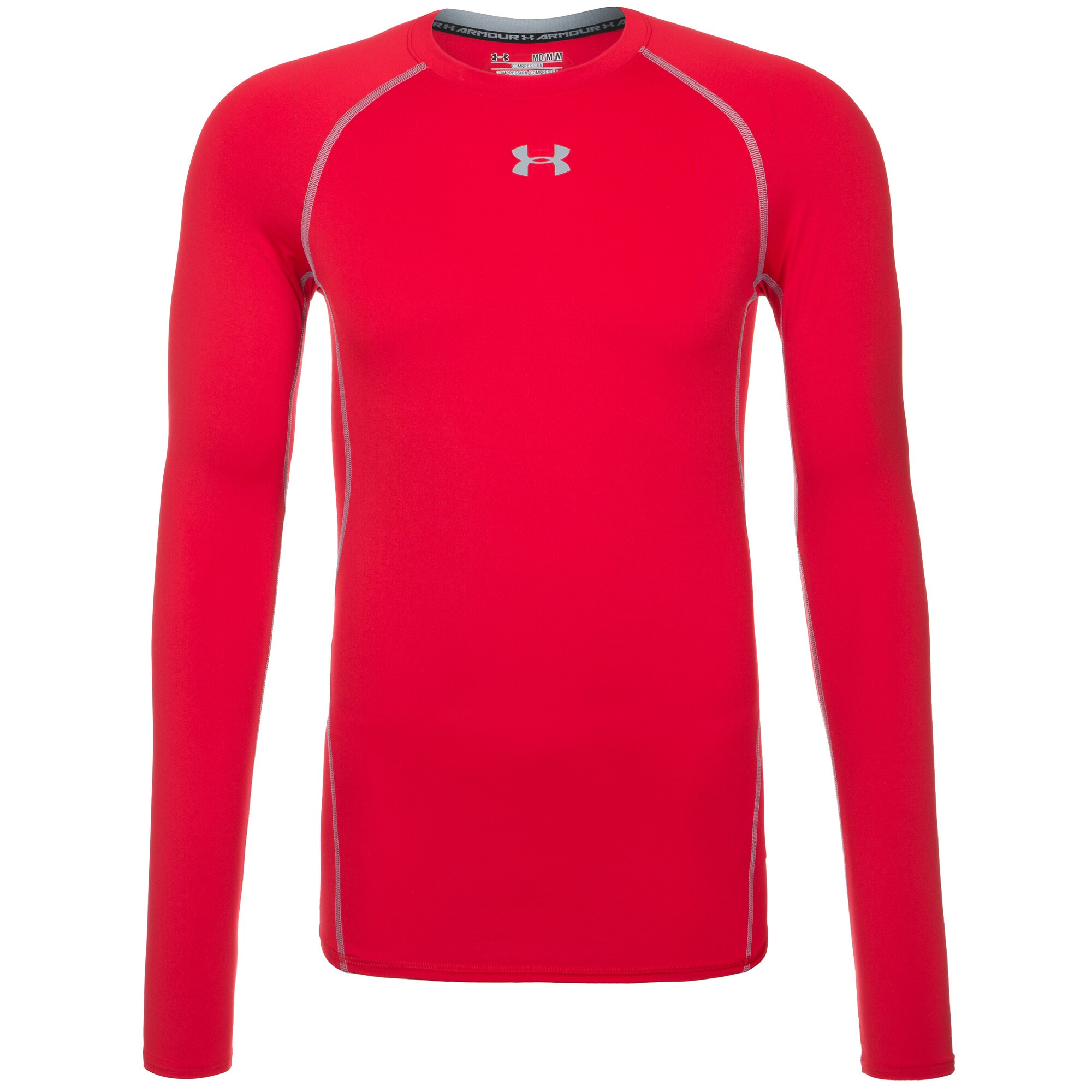 Under Armour Heren Functioneel Shirt Rood under armour kopen in de aanbieding