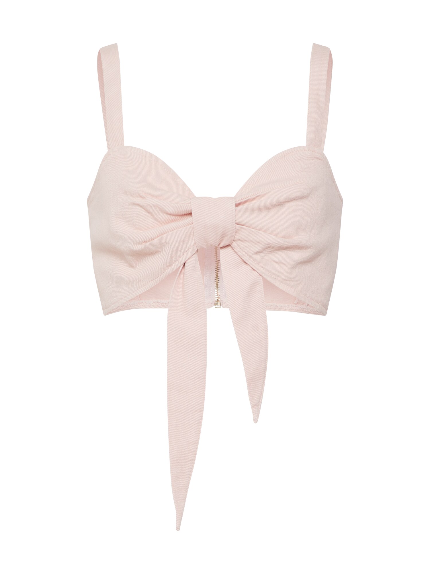 Missguided Dames Top Tie Front Co Ord Bralet Pink missguided kopen in de aanbieding