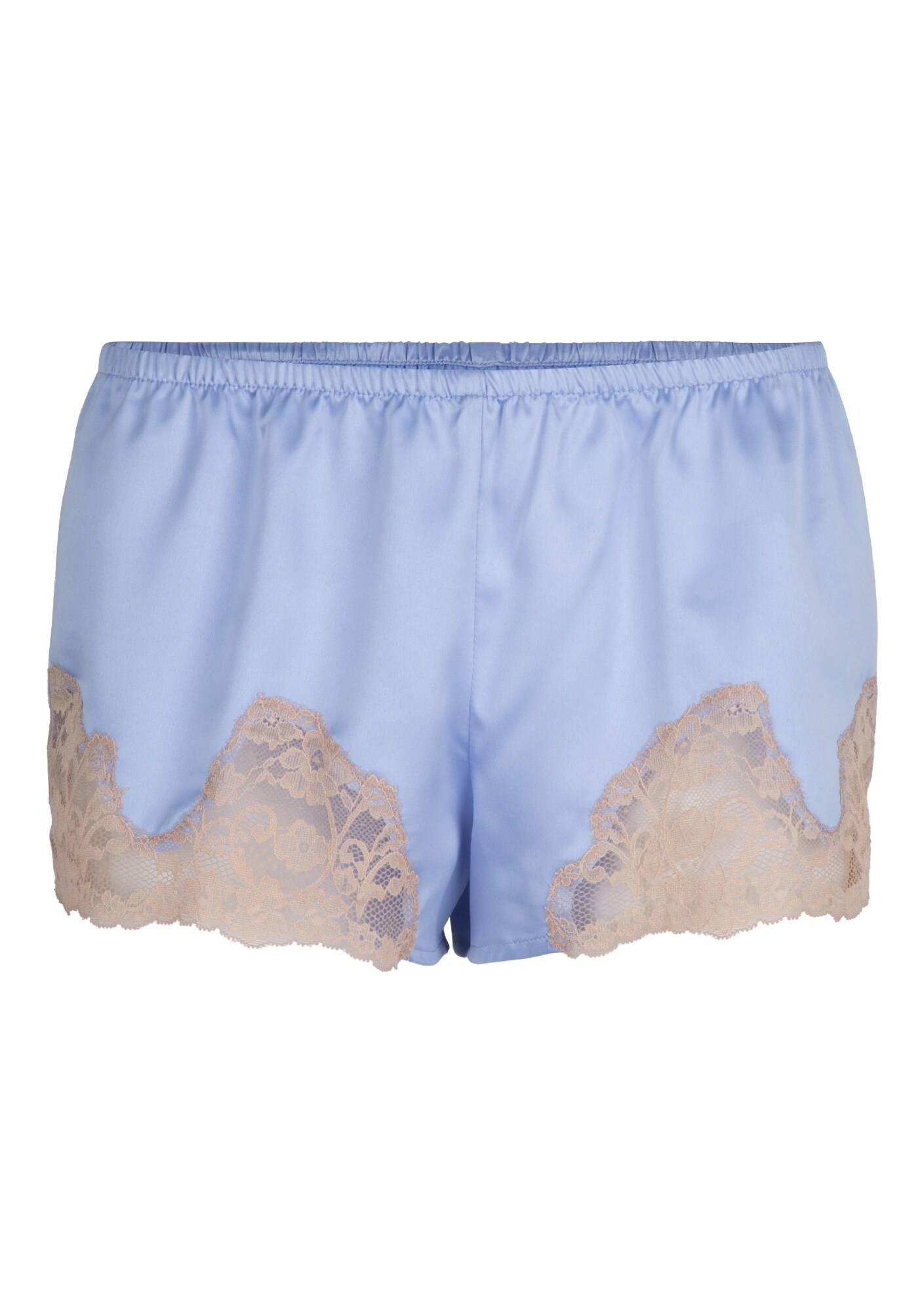 Lingadore Dames Korte Pyjama Pepa Lichtblauw Pastellila lingadore kopen in de aanbieding