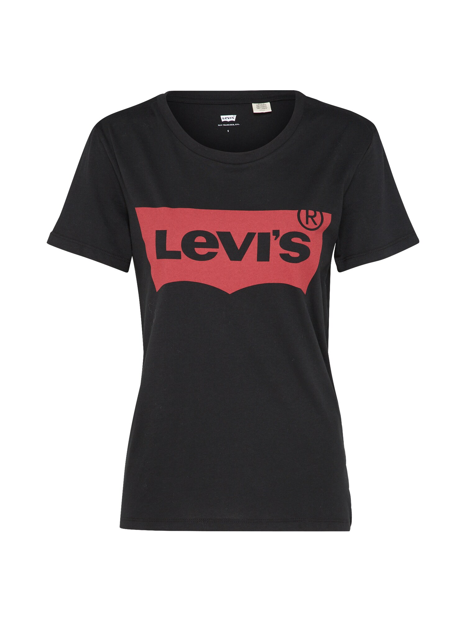 LEVIS ® Tricou Perfect Tee  roșu / negru