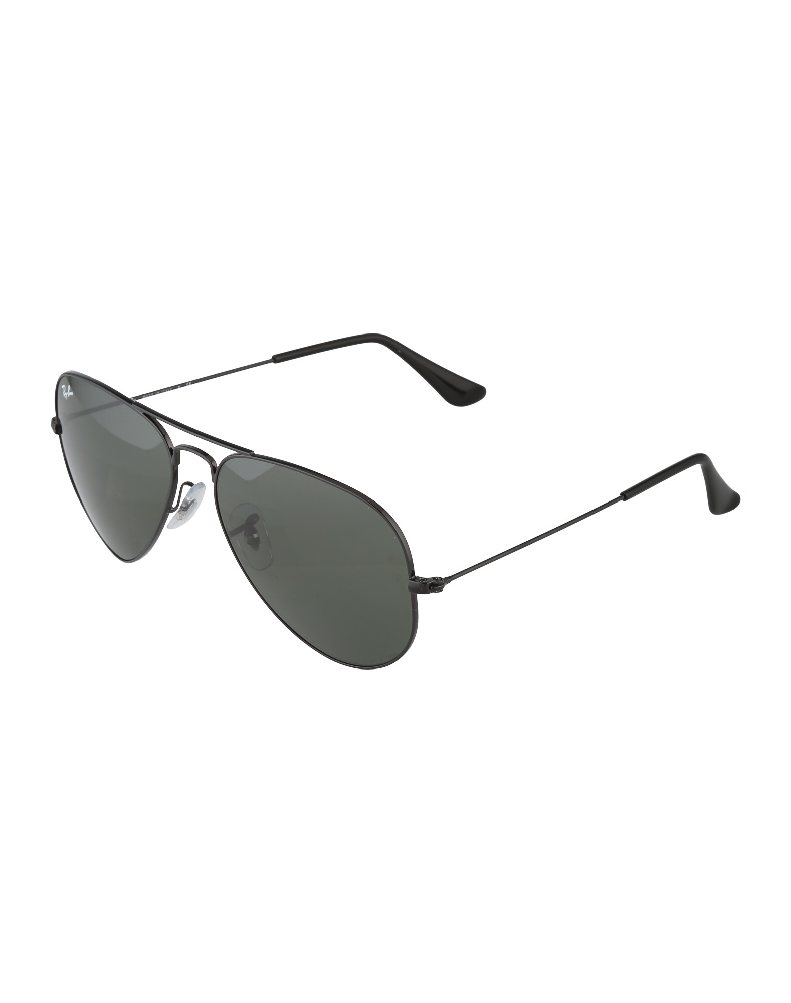 Ray-Ban Akiniai nuo saulės 'Aviator'  juoda / žalia