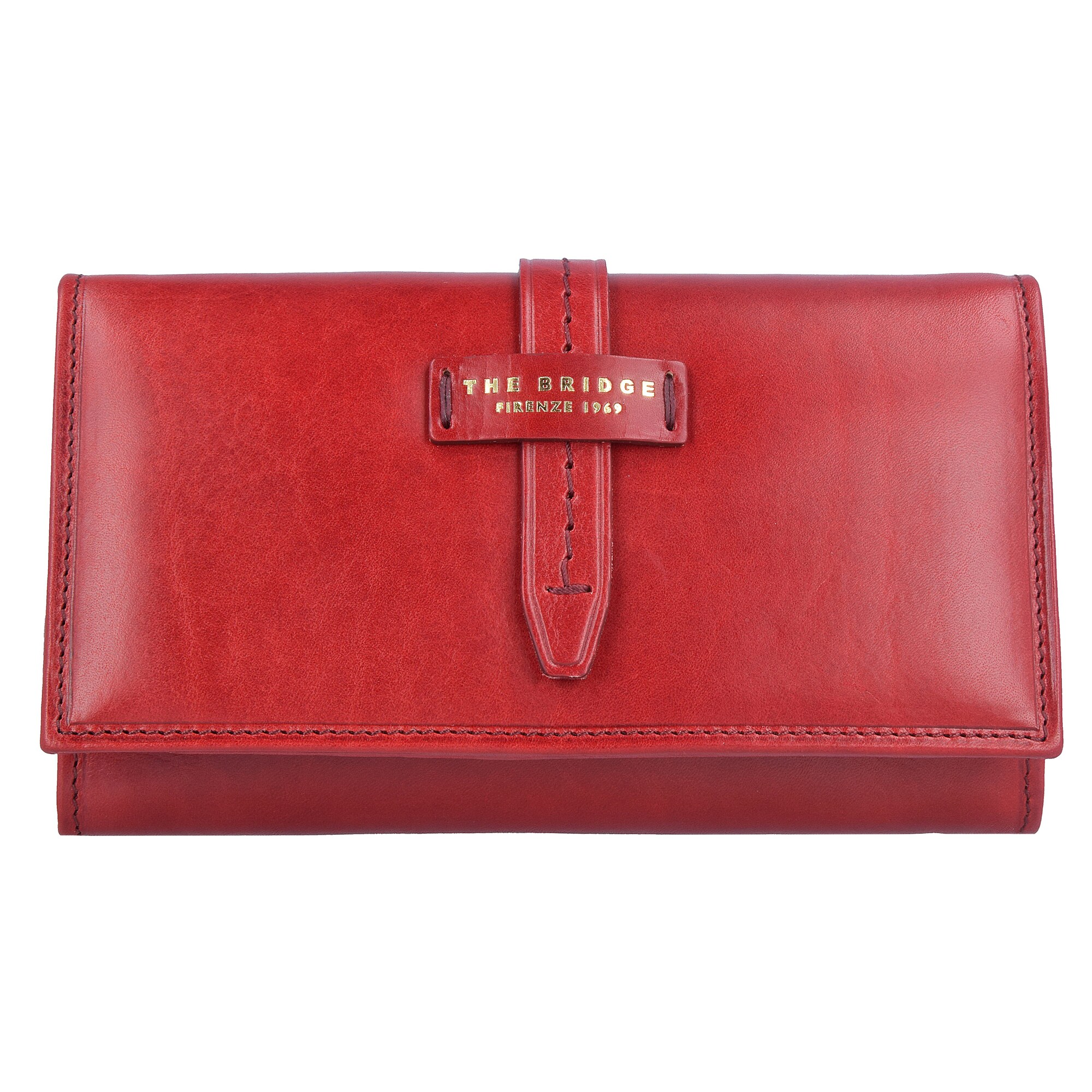 The Bridge Dames Portemonnee Florentin Rood the bridge kopen in de aanbieding