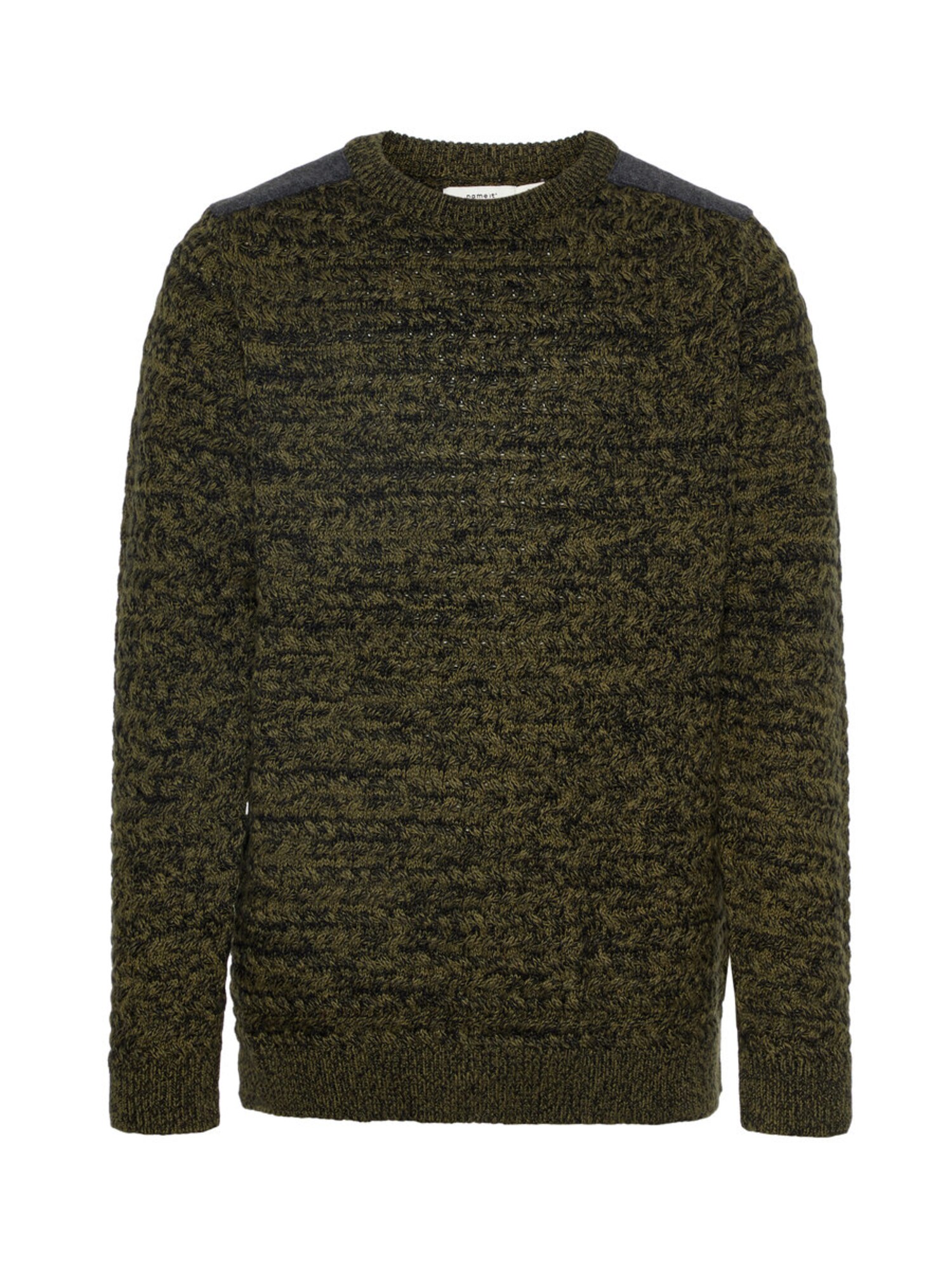 Name It Jongens Trui Antraciet Olijfgroen Zwart name it kopen in de aanbieding