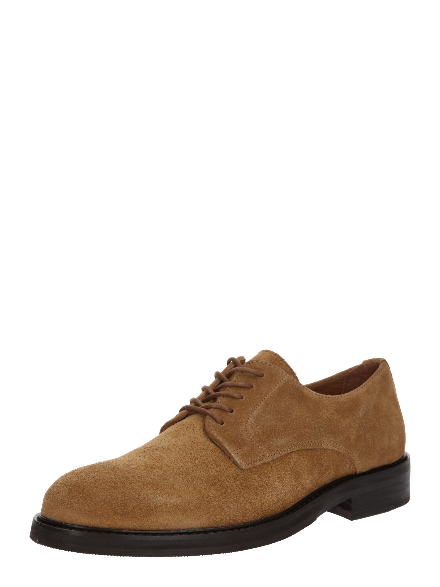 SELECTED HOMME Halbschuh ''''SLHFILIP SUEDE DERBY SHOE B'''' sand