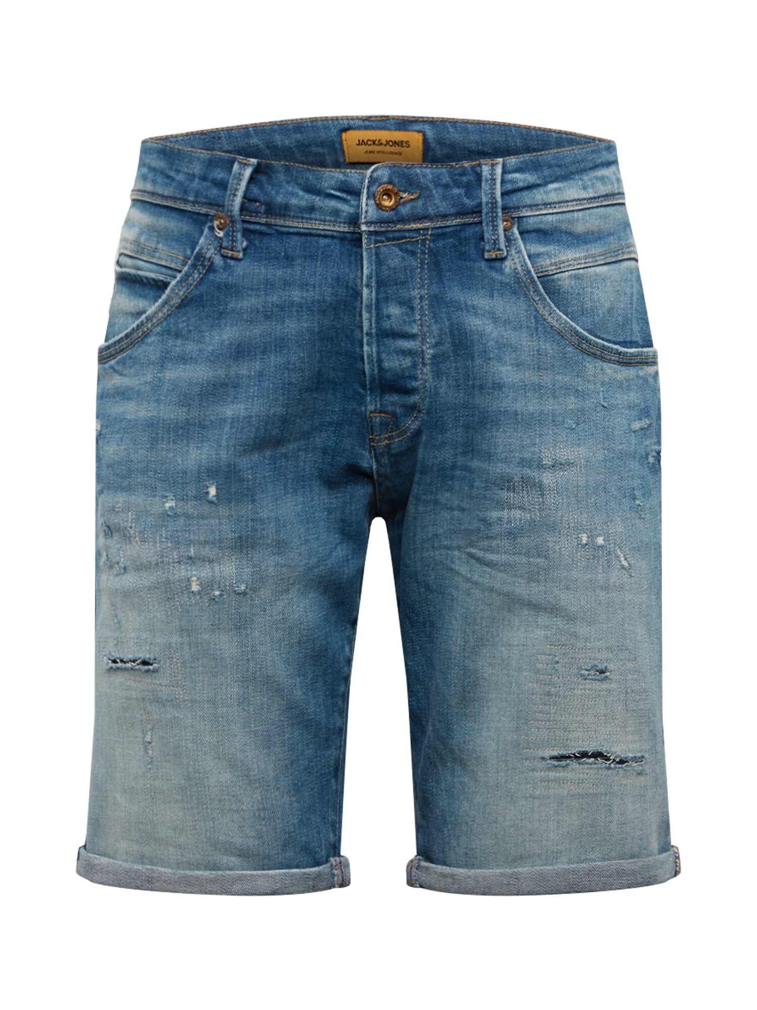 JACK & JONES Džinsai 'RICK GRIDD'  tamsiai (džinso) mėlyna