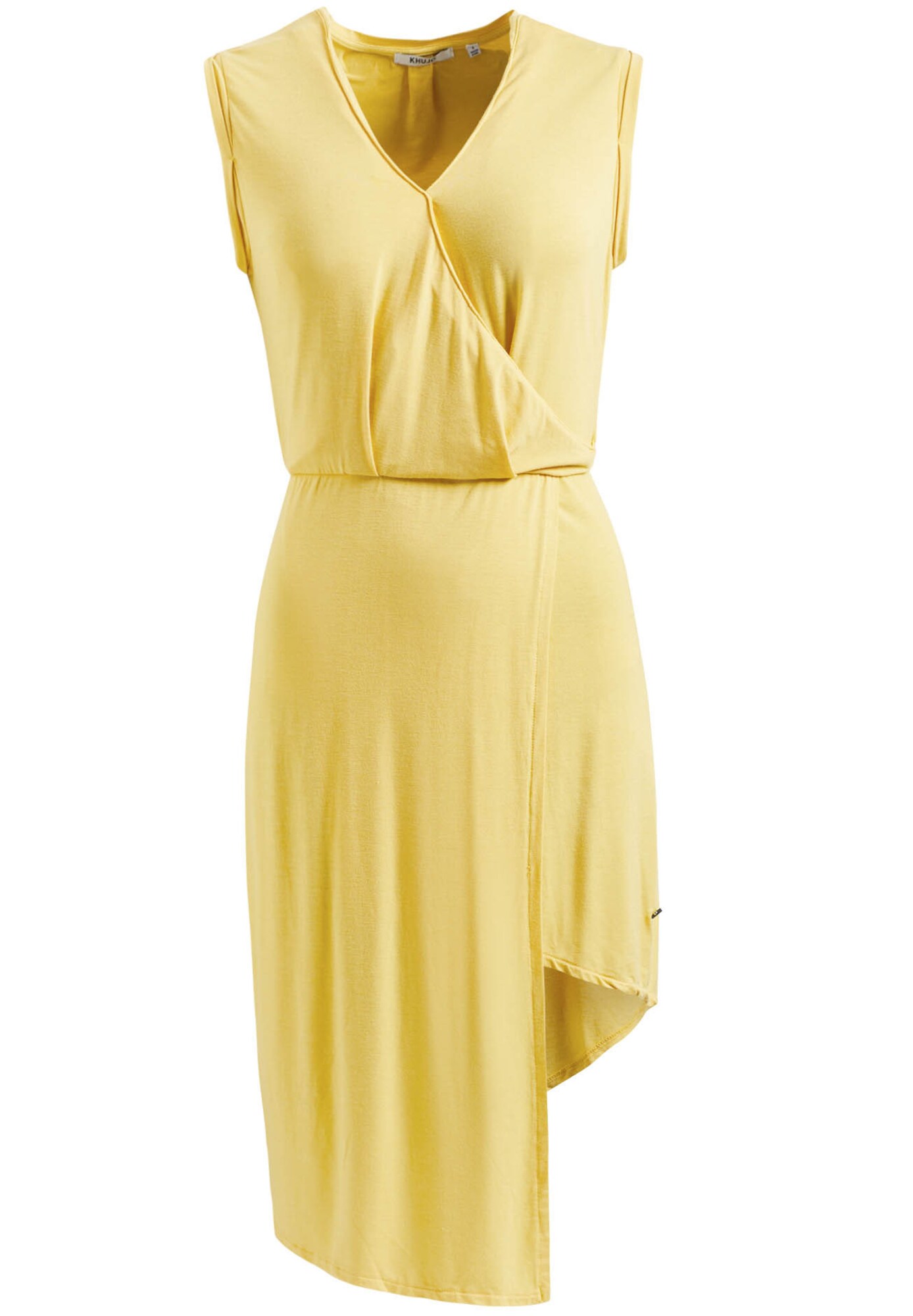 Khujo Dames Jurk Aurelia Geel khujo kopen in de aanbieding