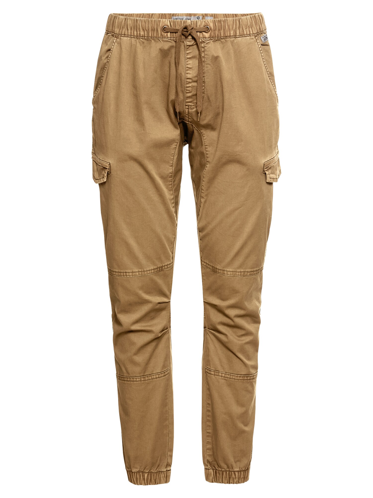 INDICODE JEANS Laisvo stiliaus kelnės 'Levy'  kupranugario