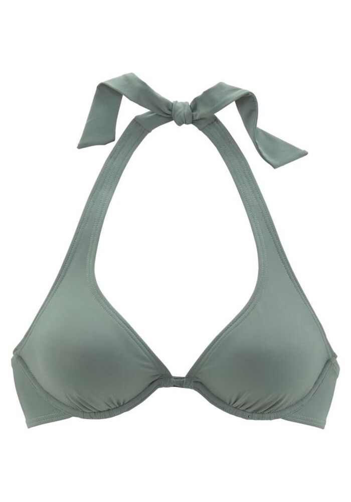 BENCH Bikini-Top 'Perfect' Damen Größe 80 oliv