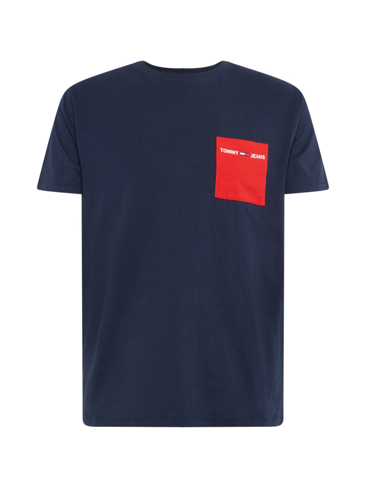 Tommy Jeans T-Shirt dunkelblau / rot