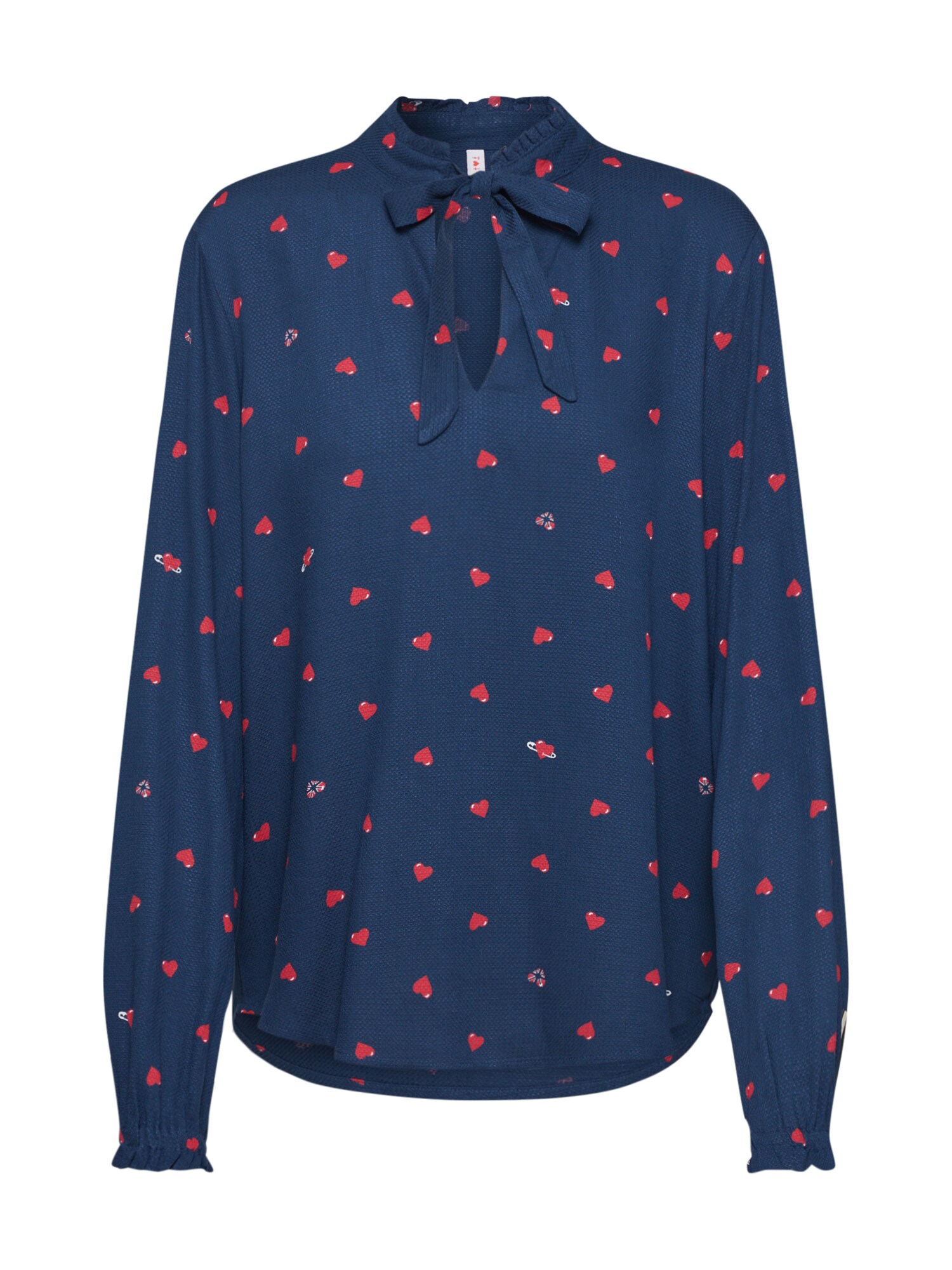 Blutsgeschwister Blouse ''''carrot and stick''''  donkerblauw